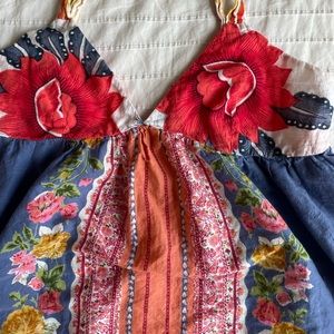 Floral Crossback Tank Top